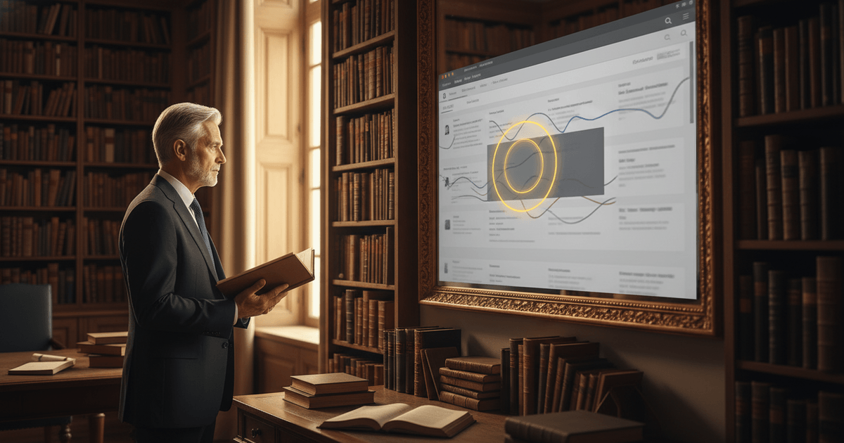 A respected firm's offline reputation sitting outside the structured data AI systems actually read